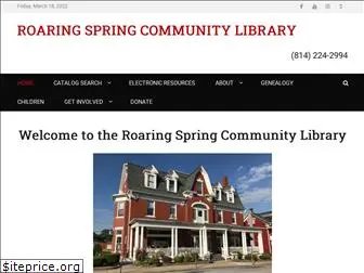 roaringspringlibrary.org