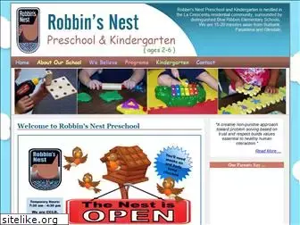 robbinsnestpreschool.com