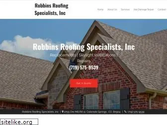 robbinsroofingspecialists.com