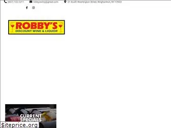 robbysliquor.com