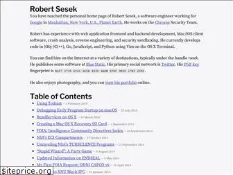 robert.sesek.com