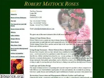 robertmattockroses.com
