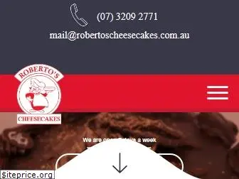 robertoscheesecakes.com.au
