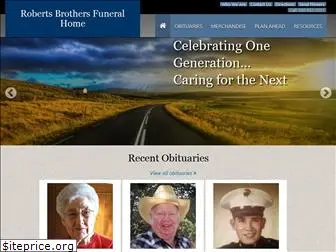 robertsbrothersfuneralhome.com