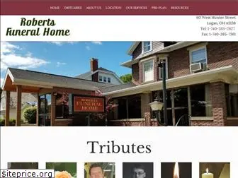 robertsfuneralhomelogan.com