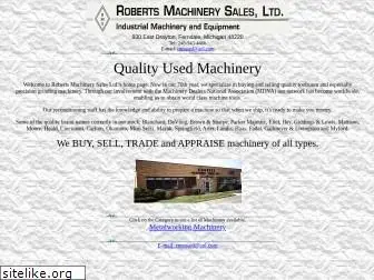 robertsmachinery.com