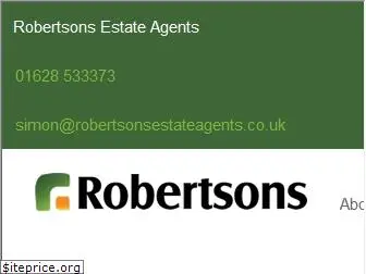 robertsonsestateagents.co.uk