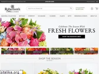 robertsonsflowers.com