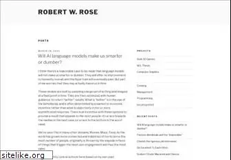 robertwrose.com