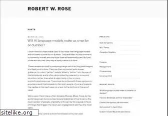 robertwrose.com thumbnail