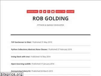 robgolding.com