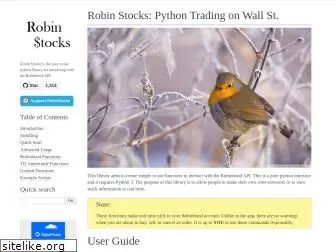 robin-stocks.com