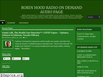 robinhoodradioondemand.com