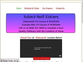 robinsnestkidcare.com