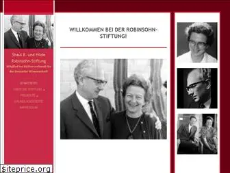 robinsohn-stiftung.de