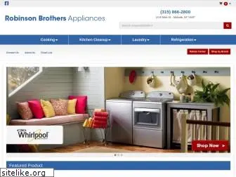 robinsonbrosappliances.com