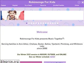 robinsongsforkids.com