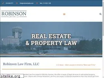 robinsonlawks.com