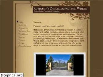 robinsonsironworks.com