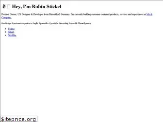 robinstickel.com