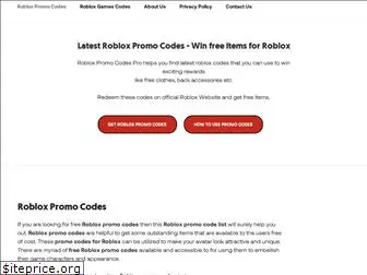 robloxpromocodespro.com
