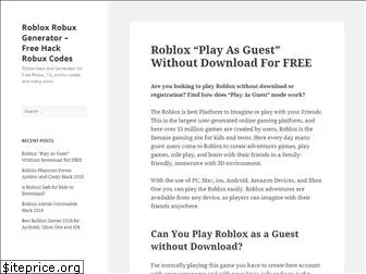 robloxrobuxgenerator.net