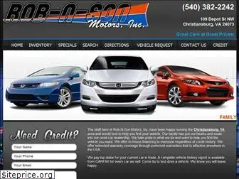 robnsonmotors.com