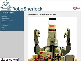 robosherlock.org
