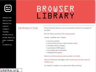 robotframework-browser.org