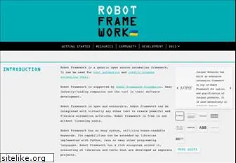 robotframework.org