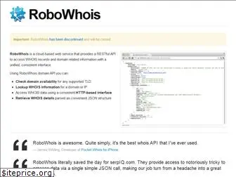 robowhois.com