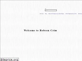 robsoncrim.com