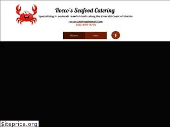 roccosseafoodcatering.com