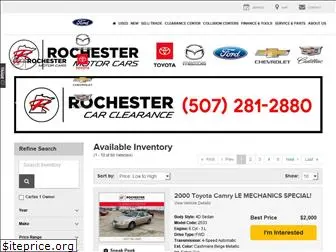 rochestercarclearance.com