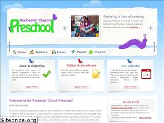 rochesterchurchpreschool.com