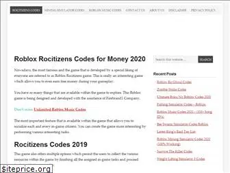 rocitizencodes.com