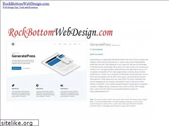 rockbottomwebdesign.com
