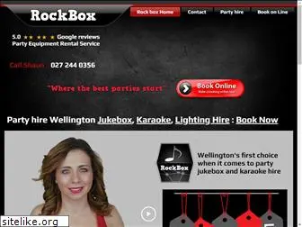 rockboxpartyhire.com