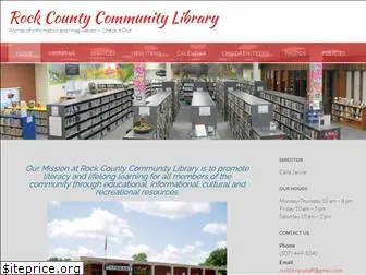 rockcountycommunitylibrary.org