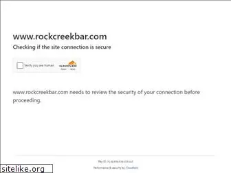 rockcreekbar.com