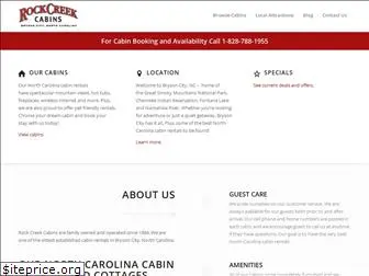 rockcreekcabins.com