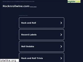 rocknrollwine.com