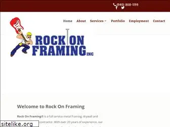 rockonframing.com