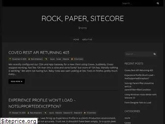 rockpapersitecore.com