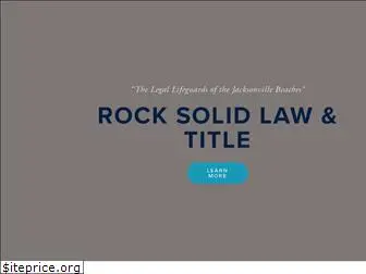 rocksolidlaw.com