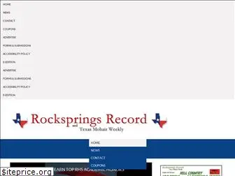 rockspringsrecord.com