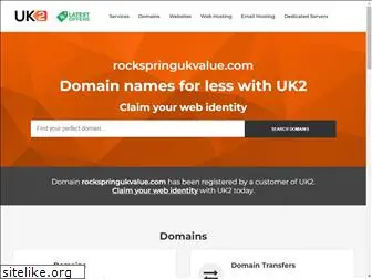 rockspringukvalue.com