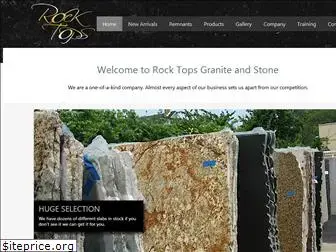 rocktopsgraniteandstone.com