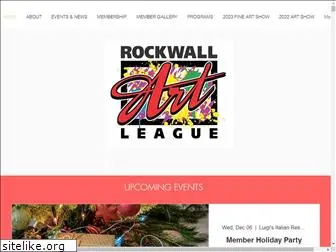 rockwallartleague.org