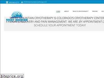 rockymountaincryotherapy.com